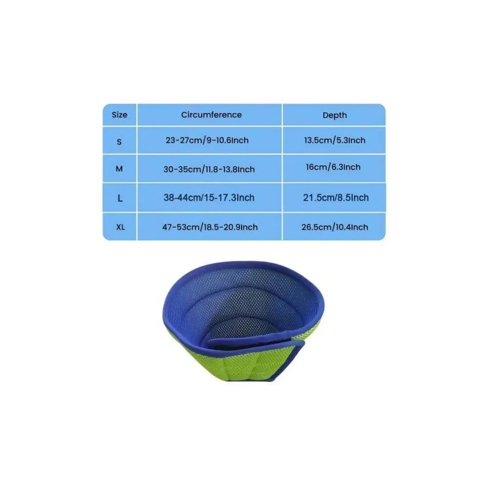 NWT Dog Cone,Soft Dog Cone After Surgery,Adjustable Breathable Dog Cone Collar,S